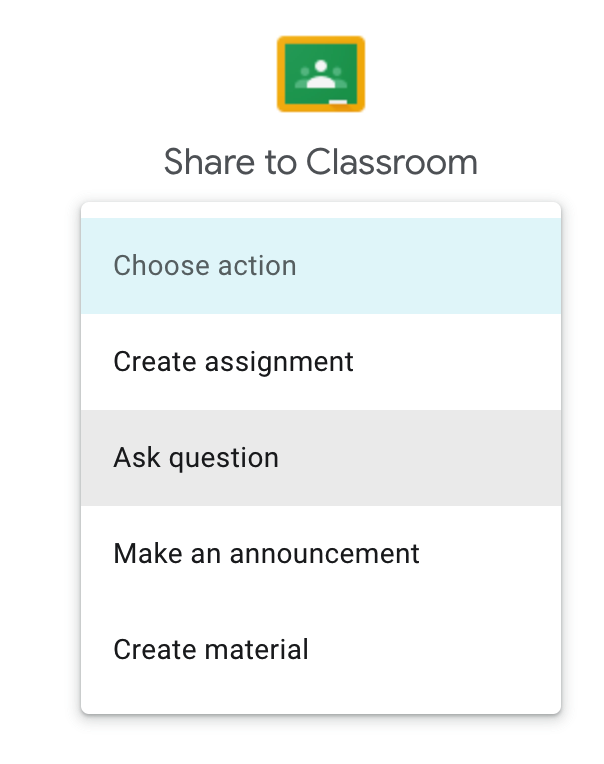 How to Create Assignments for Google Classroom – Help Center