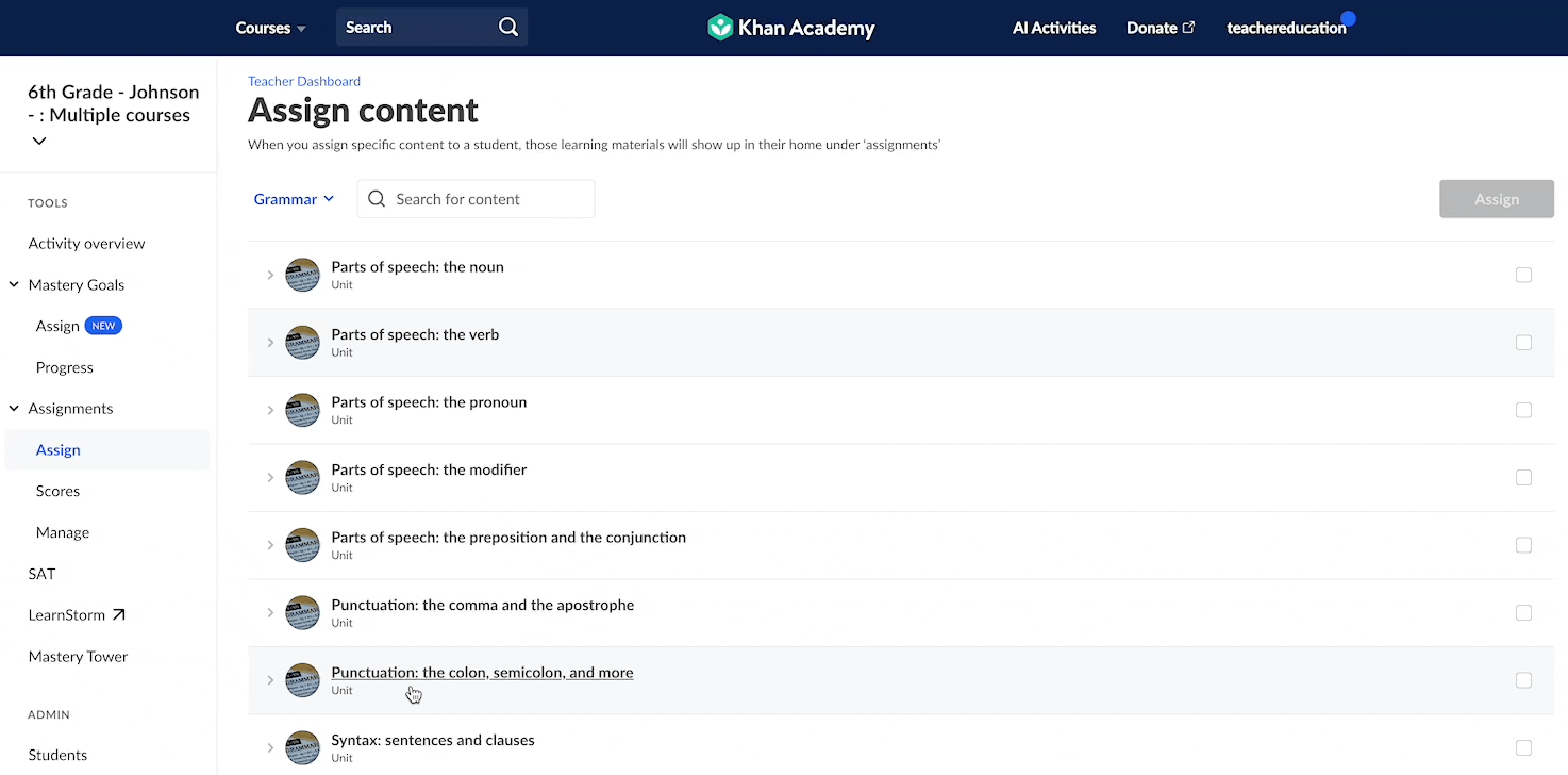 how to assignment for students