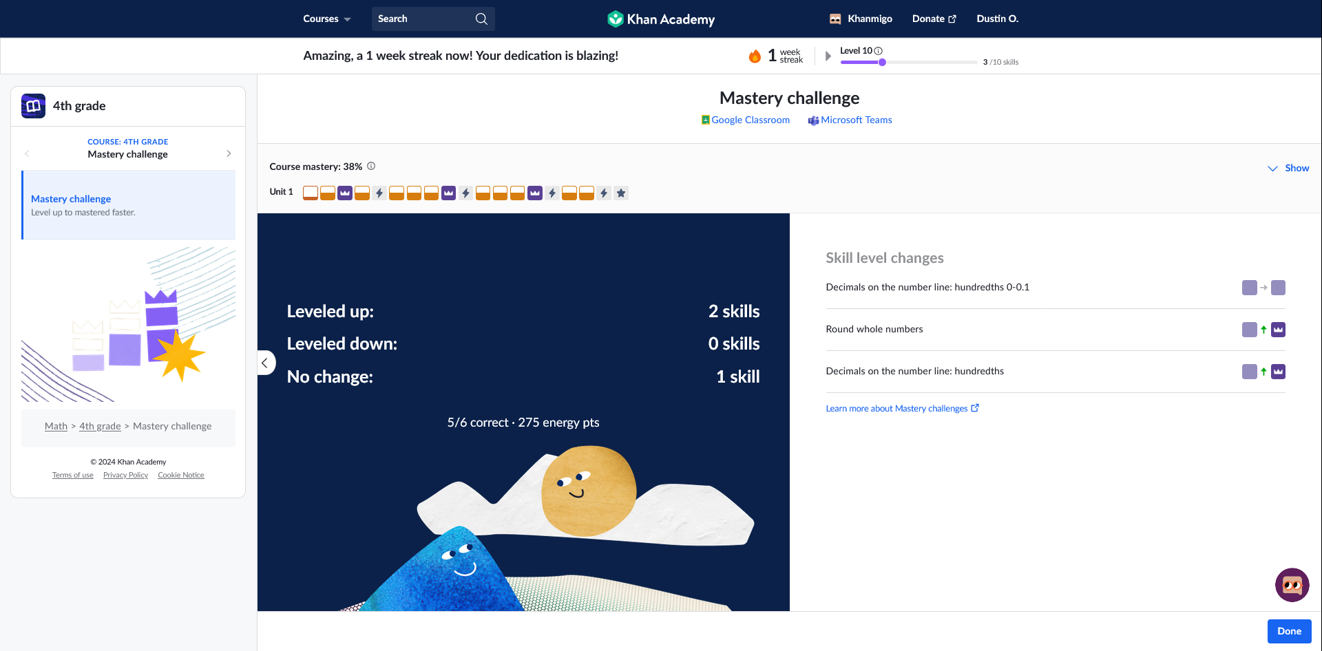 What are Mastery Challenges? – Khan Academy Help Center