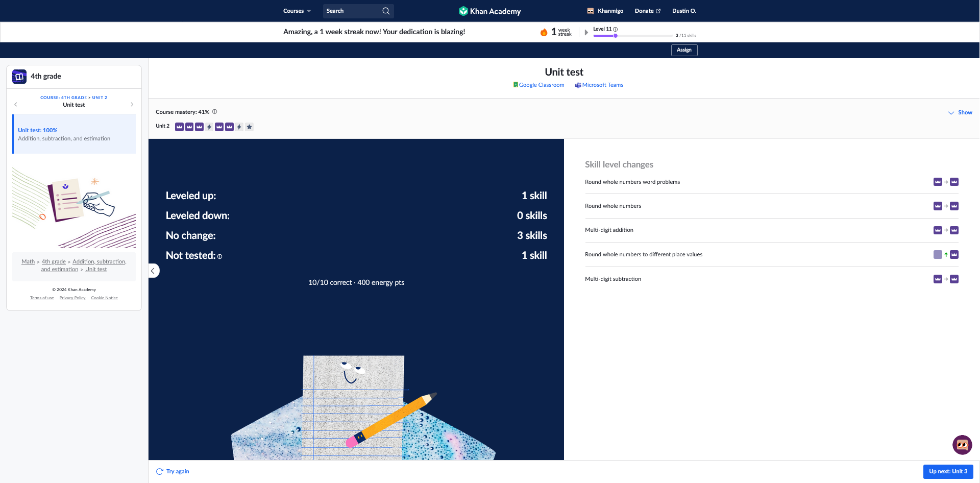 What are Course and Unit Mastery? – Khan Academy Help Center