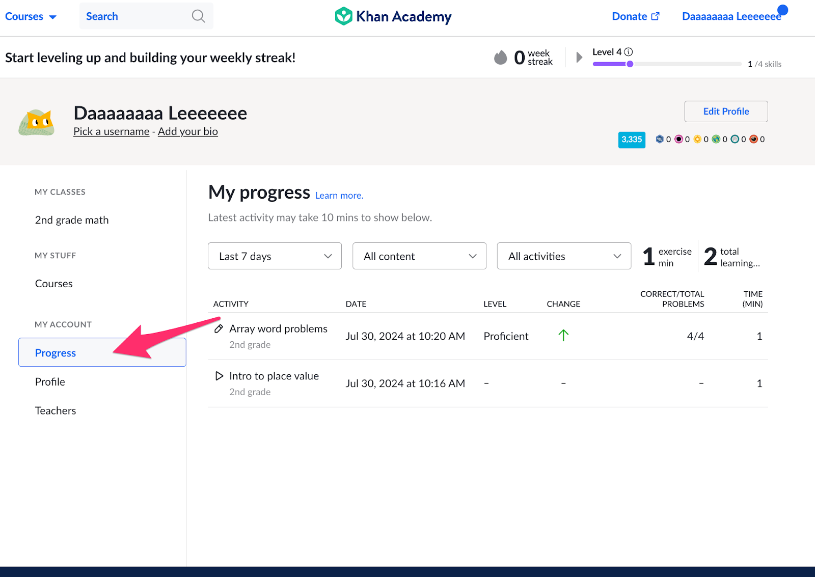 How can I understand my progress in Khan Academy? – Khan Academy Help ...