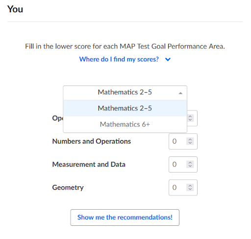 How Do I Use MAP Recommended Practice Mappers On Khan Academy Khan   4409547785229