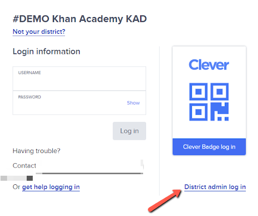 Khan academy login